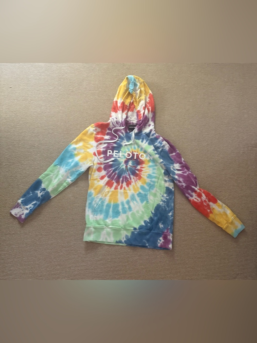 Peloton X Spiritual Gangster unisex Tie-Dye Hoodie - Multicolor medium